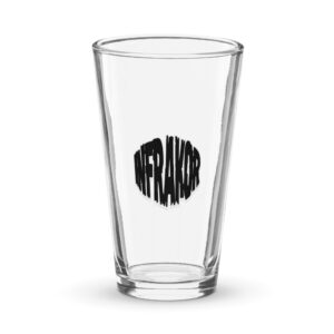 Shaker pint glass